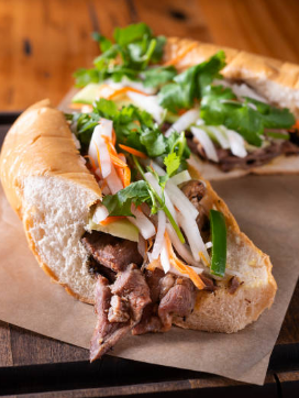 Banh Mi mit Pilzen